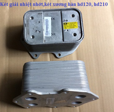 Két giải nhiệt nhớt/ két xương hàn xe tải Hyundai HD120 và HD210